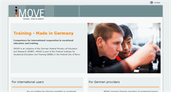 Desktop Screenshot of imove-germany.de
